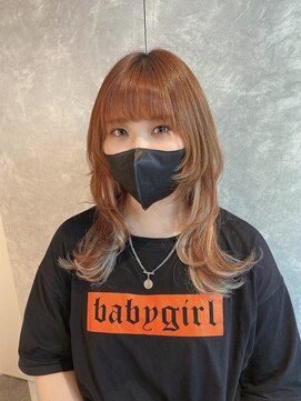 ガルボヘアー 名古屋栄店(garbo hair) #名古屋#栄#プルエクステ#インナーカラー#ウルフ#10代#20代