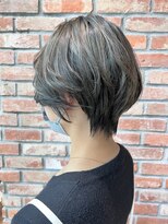 ベイショア(Bay Shore NY)&nbsp;[BayShoreNY]くびれハンサムショート×シアーグレージュ