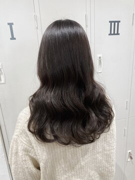 サニー 梅田(Sun.ny) ロングレイヤー×モカブラウン