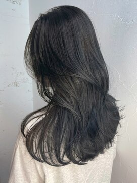 アイティーバイアルバム 下北沢店(IT by ALBUM) ブルーブラック_ショコラアッシュヘルシースタイル_ba410611