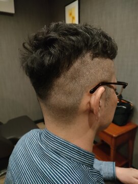 コトノハ 新屋敷町店(kotonoha) 癖を活かす！デザインツーブロック