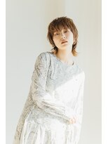 アルボグランデ(arbol grande)&nbsp;ウルフカットに合わせたハイトーンベージュ