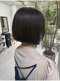切りっぱなしボブ