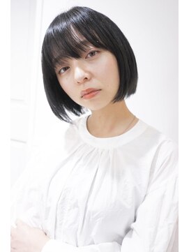 リンダバイネオリーブ 白楽店(Linda by neolive) 艶感カラーのナチュラルボブ