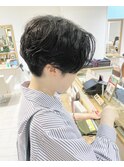 ハンサムショートパーマ