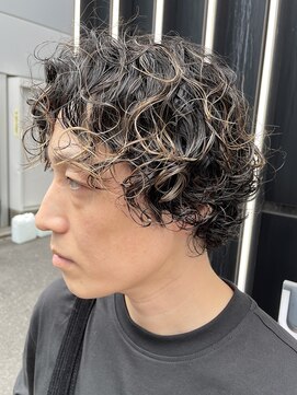 ピークアブー 原宿ハラカド(PEEK-A-BOO) メンズスパイラルパーマメンズパーマメンズショートウェーブ