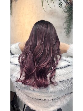 アポロ 横浜駅店(apollo) バレイヤージュカシスグレージュカラーレイヤーシルキーベージュ