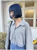 ブルーブラックボブ