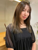 ローレン(LOREN)&nbsp;透明感髪質改善ベージュダブルカラーミルクティーグレージュ