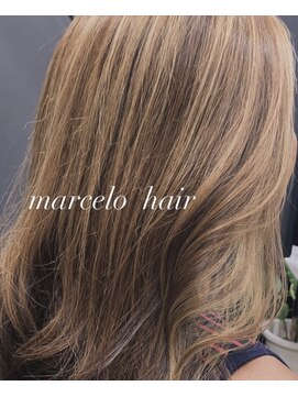 マルセロヘアー(MARCELO hair) ハイライト＆イヤリングカラー