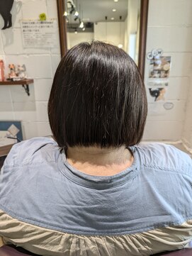 チアー ヘアリラクゼーション(cheer HAIRRELAXATION) 襟足ぎりぎりボブ