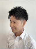 刈り上げスパイキーショート