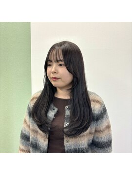 ソコノサロン ハナレ 北千住(socono salon HANARE) 暖色カラー×ミディアムレイヤースタイル【北千住美容院HANARE】