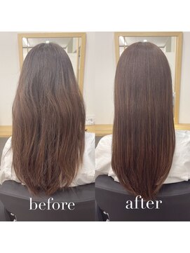 リアン 桂2号店(Lien) 『髪質改善』ストレートエステ（縮毛矯正）（リタッチ可）