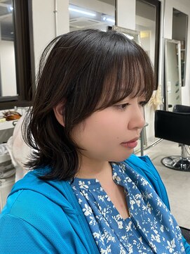 クレム 博多駅店(ChLem) ミディアム 小顔顔周りカット