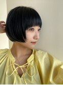 フルバングショートボブ