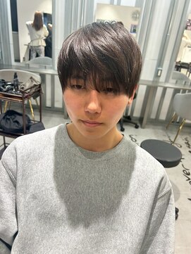 メンズサロン キング 梅田店(Men’s salon K!ng) 波巻きツイストスパイラルパーマ/フェザーパーマ/眉毛