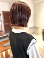 ウツギ(UTSUGI)&nbsp;大人ボブ×チェリーブラウン