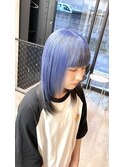 ブルー×ブラック