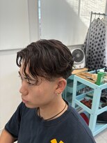 キューカンバー(CUCUMBER)&nbsp;テーパーフェードショートニュアンスパーマ