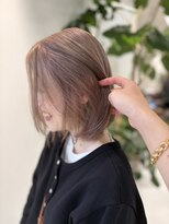 リル 茅ヶ崎(Liru:)&nbsp;【ほのか】ブリーチ1回ピンクベージュ