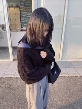 美容室 サワコ 国府店(SAWAKO) ディープラベンダーグレージュ