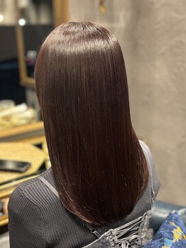 髪質改善×暖色×健康美