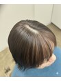 キートス ヘアーデザインプラス(kiitos hair design +)&nbsp;白髪量に合わせたお色の提案をさせていただきました＊
