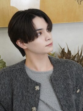 スウェル(SWELL) 動きが出る柔らか縮毛矯正センターパート