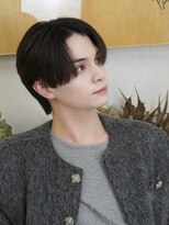 スウェル(SWELL) 動きが出る柔らか縮毛矯正センターパート