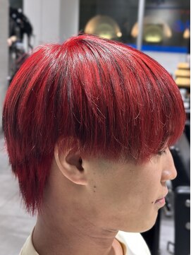 オーシャントーキョー 神戸(OCEAN TOKYO KOBE) 赤黒ローライトナチュラルラウンドマッシュ