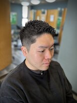レオヘアワークス(LEO HAIR WORKS) 濡れパン 新潟市床屋 バーバーショップ 刈り上げショート