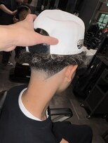 フランクスバーバーリベラルド 横浜(FRANK'S BARBER LIBERALD) メンズメンズカットブリーチパーマR