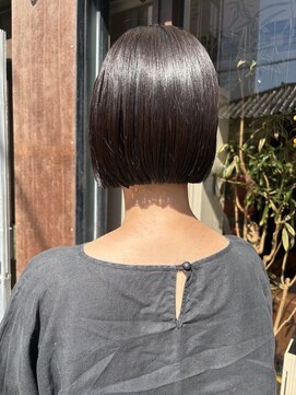 コレットヘアー ザモリオカ(Colette HAIR the MORIOKA) パツっとボブ
