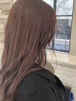 エクファ ヘア シェリル 草津 南草津店(ex-fa hair cherir)&nbsp;ミルクティーブロンド/ダークブルー/デジタルパーマ/南草津