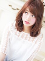 ヘア ジュレ ドゥ(hair jurer deux)&nbsp;【ヘアジュレドゥ 花井】 ふわカワイイ愛されミディロブ