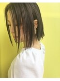 tlony渋谷hori得意の切りっぱなしボブ 前下がりボブ