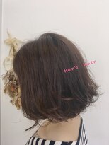 ハーズヘア 千代田本店(Her's hair) ミディアムボブ