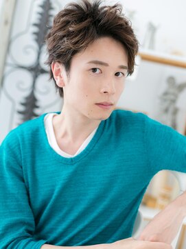 モッズヘア 越谷(mod's hair) *mod's越谷*アップバングのニュアンスショートa