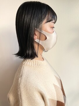 ツイギー 宮西店(TWiGGY) 大人かわいい切りっぱなしボブ