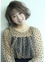 ウイッシュヘアー 円座店(wish hair) 『wish円座』小顔外ハネボブ☆アッシュカラー