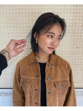 ルーム(Loom.) ダーフオリーブボブ