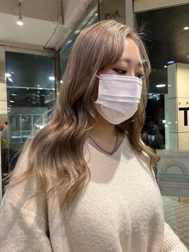 ヘアーアンドメイク ビス(HAIR&MAKE bis) 透明感抜群☆ミルクティーベージュ