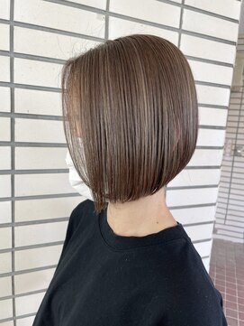 ワープ 青葉台(WARP) ベージュハイライトボブ☆