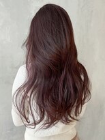 アイティーバイアルバム 松戸店(IT by ALBUM) ディープレッドレイヤーカット_ホワイトグレージュ_ba378242