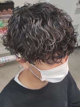 フィフス 原宿(fifth) 波巻きスパイラルパーマツイストパーマメンズマッシュパーマ