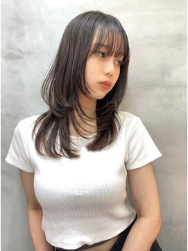 ロンドアベニール 北千住(Lond avenir) レイヤーカット　ザクザクレイヤー　韓国ヘア　西田大樹