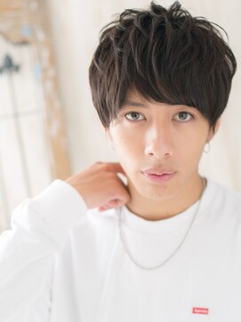 モッズヘアメン 名護大東店(mod's hair men) ニュアンスパーマでアレンジ効くマットブラウンマッシュi名護