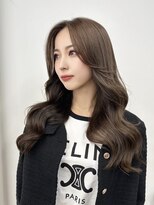 ピープスアンドスー 表参道 渋谷(Peeps&Suu.) 透明感ダークグレージュワンホンヘア髪質改善オルチャンヘア