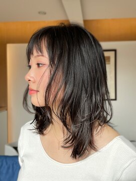 ビュートリアム 鎌倉小町(BEAUTRIUM) レイヤーカット/透明感カラー／ウルフ【beautrium鎌倉小町】比嘉